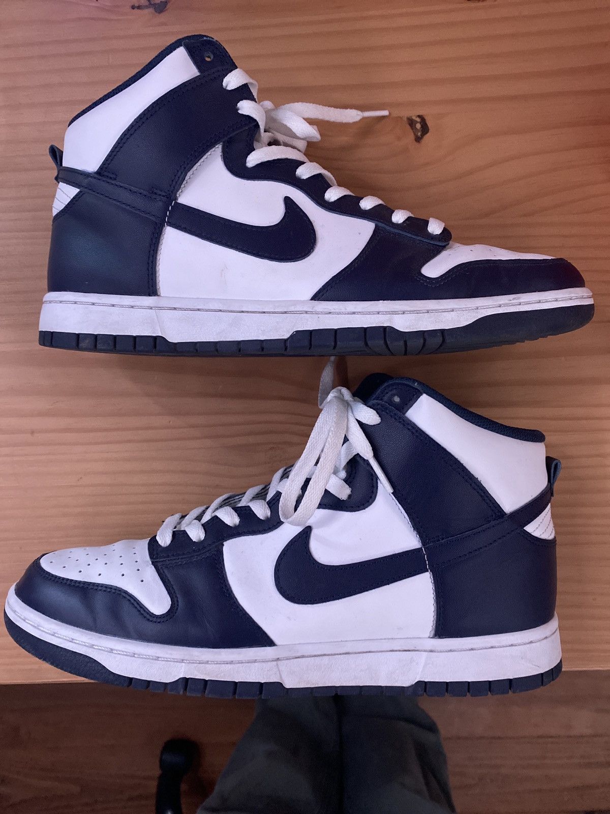 Nike Nike Dunk high midnight navy size 11 Size US 11 / EU 44 - 2 Thumbnail