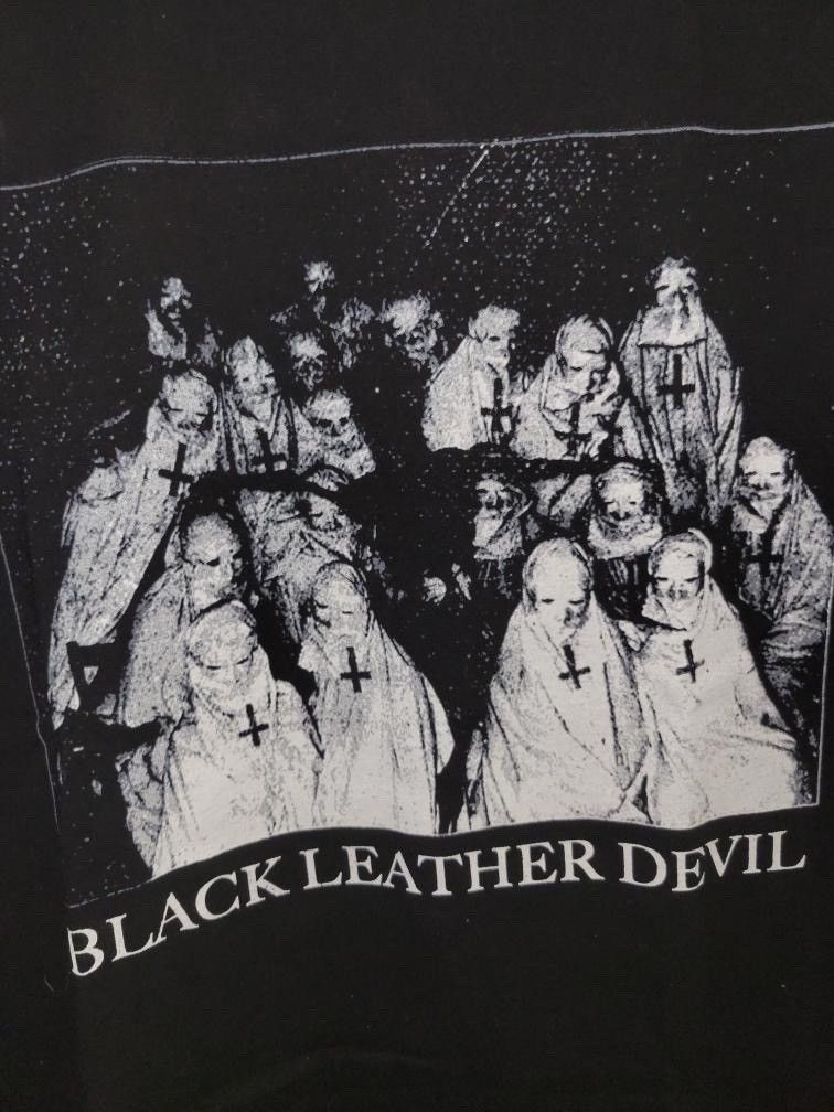 Playboi Carti Playboy carti Black Leather Devil Tee Size US XL / EU 56 / 4 - 2 Thumbnail
