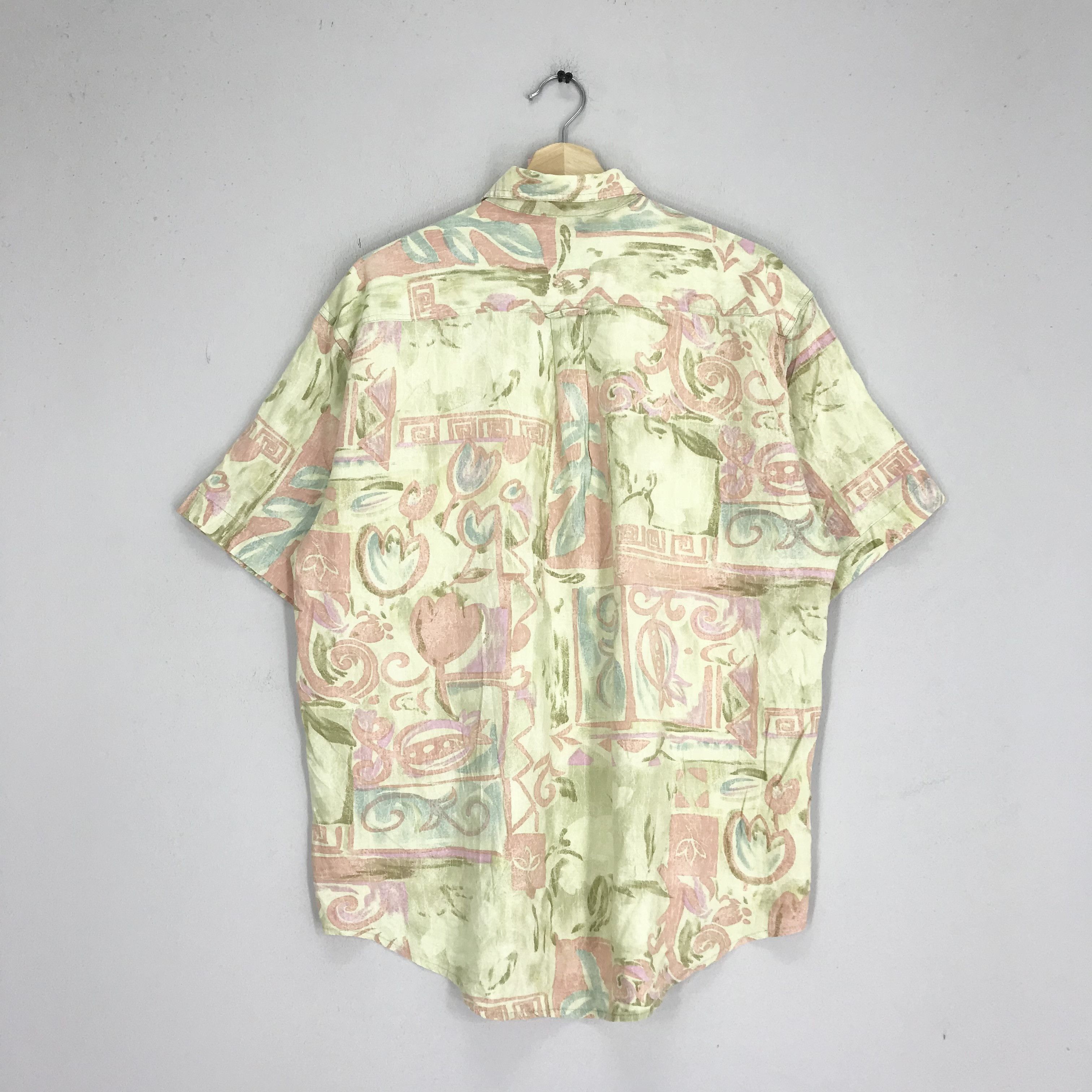 Vintage Vintage 1990's Novelty Baroque Oxfords Viscose Shirt Size US XL / EU 56 / 4 - 2 Thumbnail