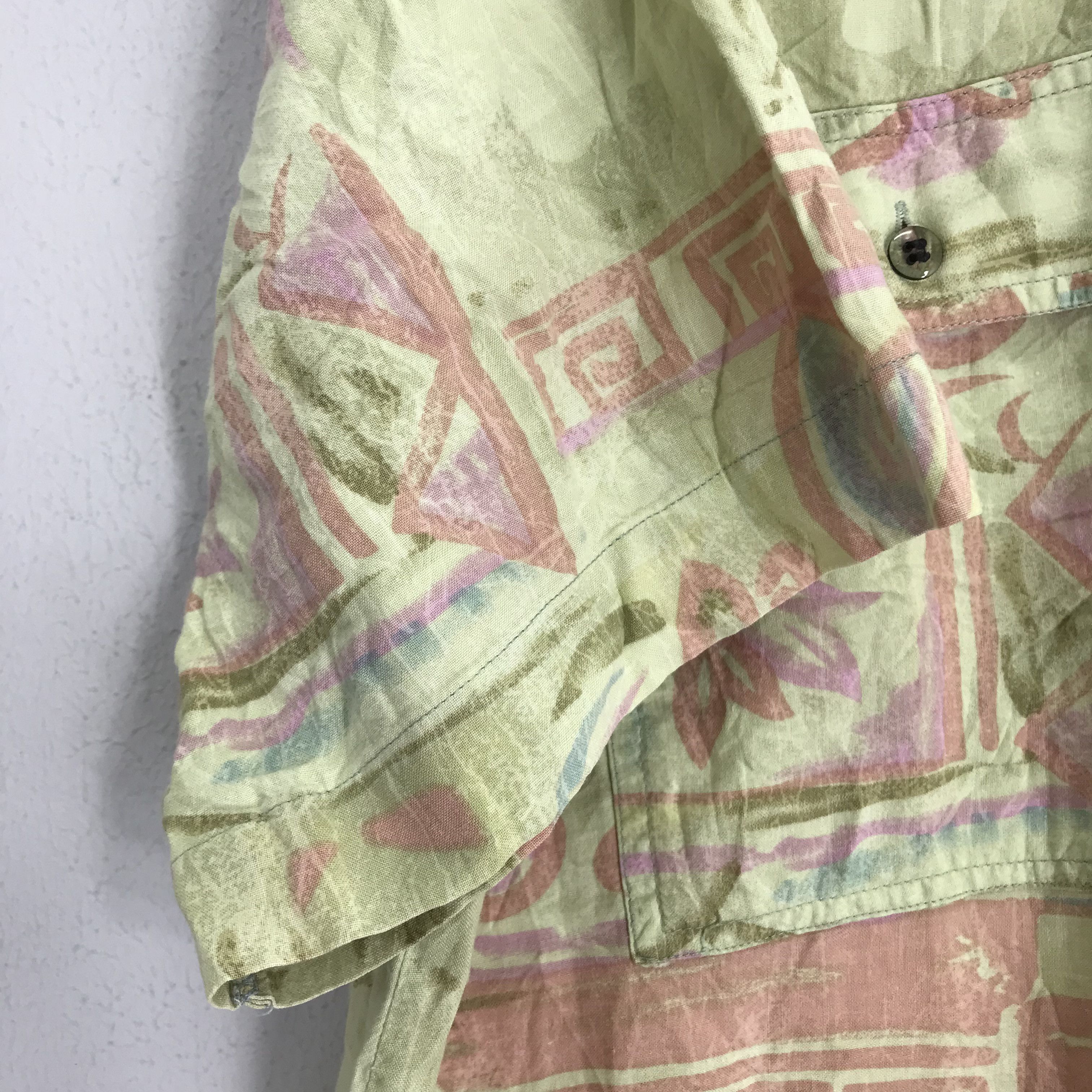 Vintage Vintage 1990's Novelty Baroque Oxfords Viscose Shirt Size US XL / EU 56 / 4 - 6 Thumbnail
