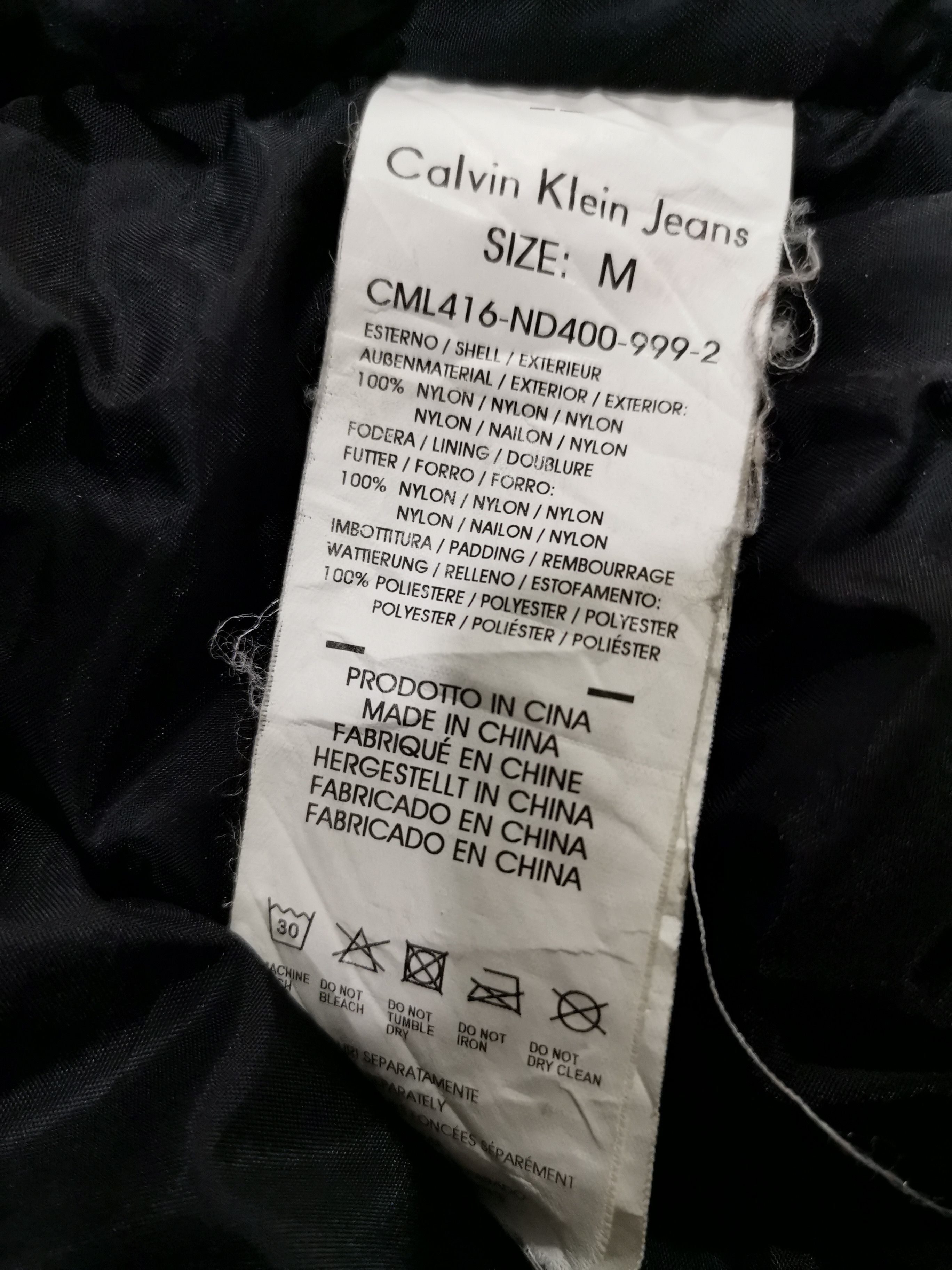Calvin Klein Calvin Klein Jeans Puffer Jacket Size US M / EU 48-50 / 2 - 5 Thumbnail