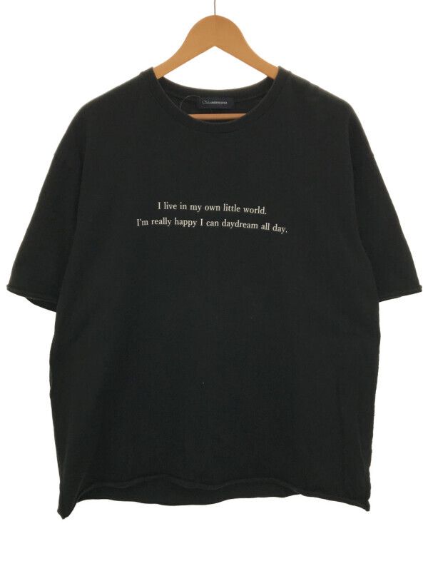 Pre-owned Undercover Message T-shirt In Black