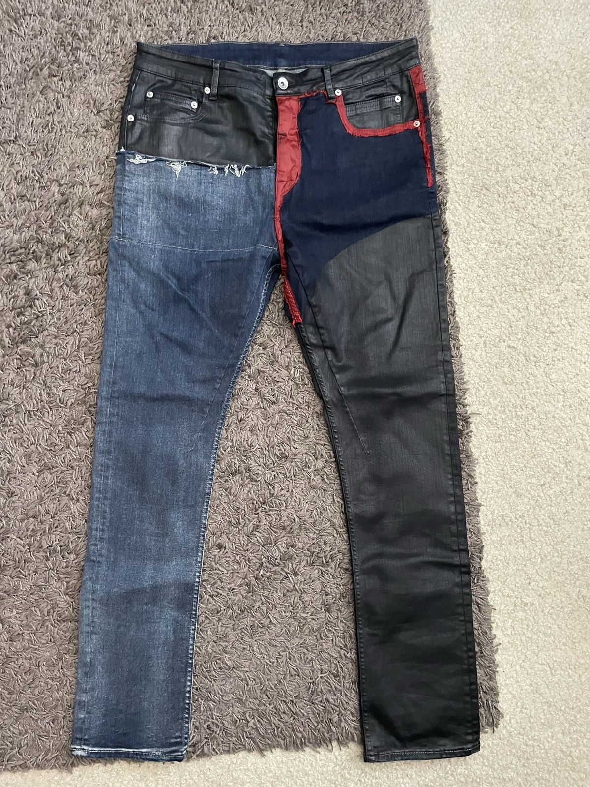 Rick Owens Drkshdw Detroit cut Size US 33 - 1 Thumbnail