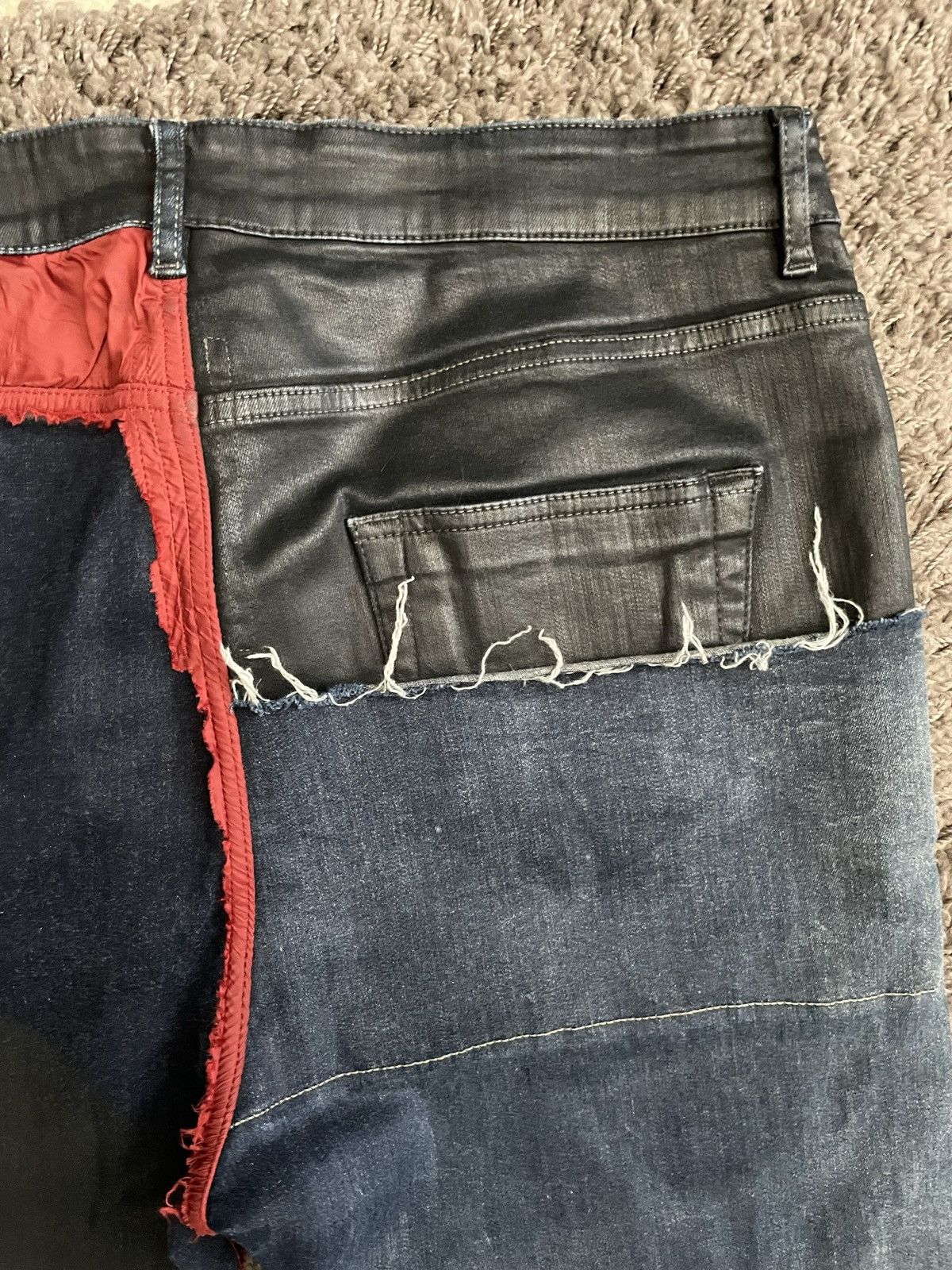 Rick Owens Drkshdw Detroit cut Size US 33 - 4 Thumbnail