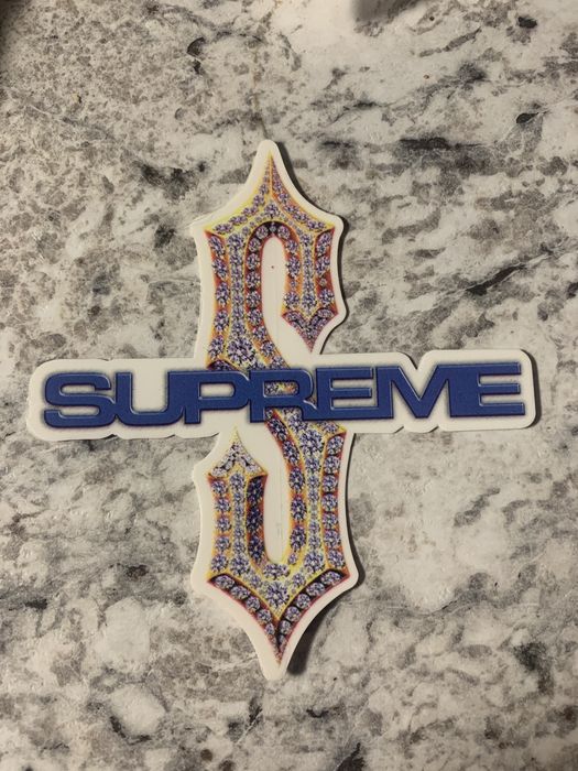 Supreme shop diamond sticker