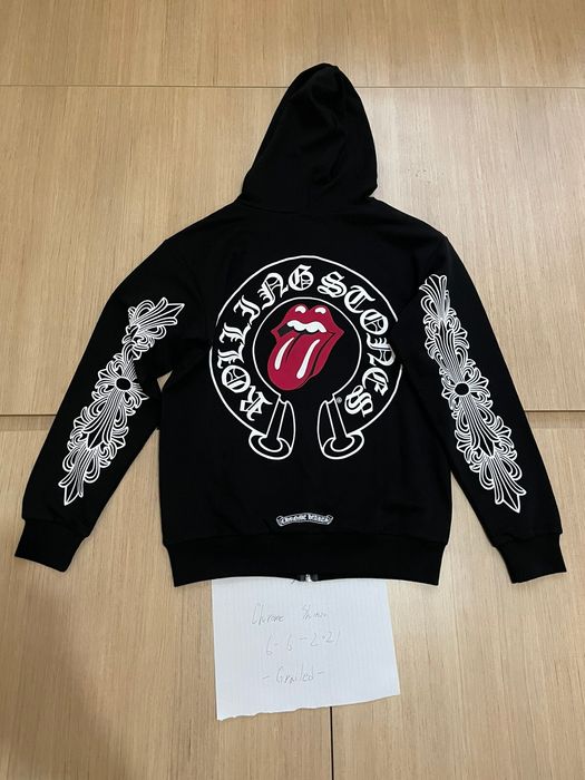 Chrome Hearts Chrome Hearts Rolling Stone Zip Up | Grailed