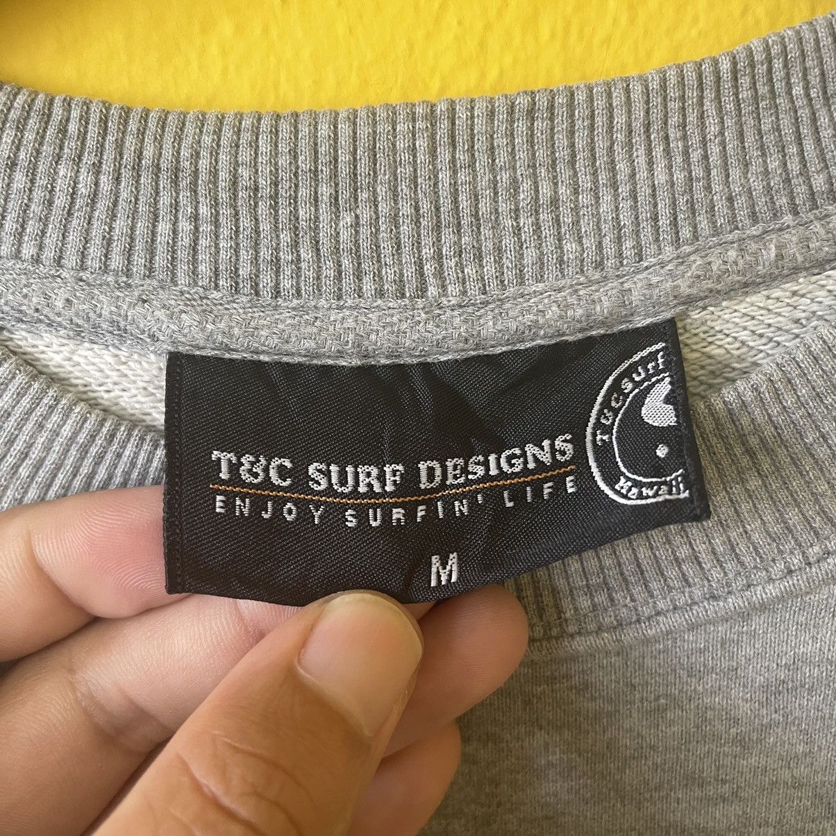 Vintage Vintage TnC Hawaii Pearl City Surf Crewneck Sweatshirt SizeM Size US M / EU 48-50 / 2 - 9 Thumbnail