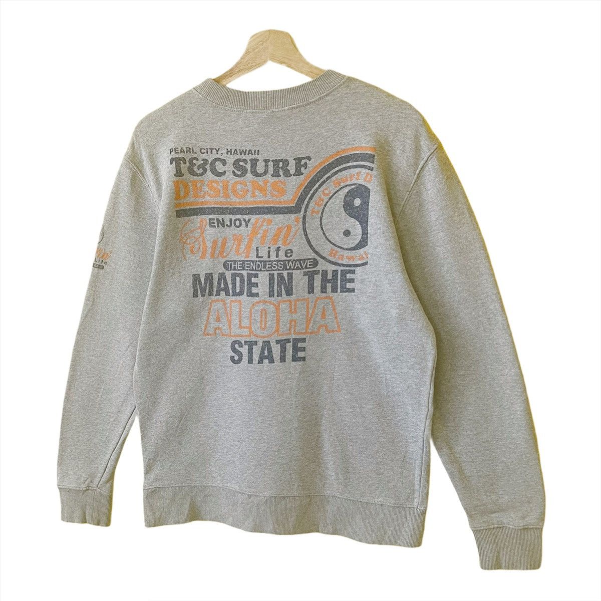 Vintage Vintage TnC Hawaii Pearl City Surf Crewneck Sweatshirt SizeM Size US M / EU 48-50 / 2 - 3 Thumbnail