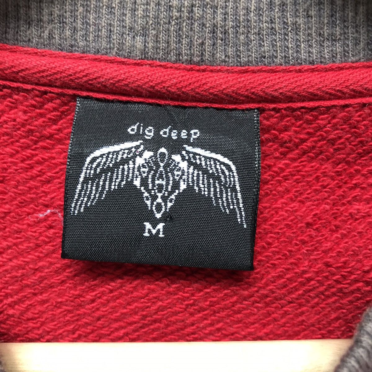 Japanese Brand × Vintage Vintage Dig Deep Tribal Double Heads Crewneck Sweatshirt Size US M / EU 48-50 / 2 - 10 Thumbnail