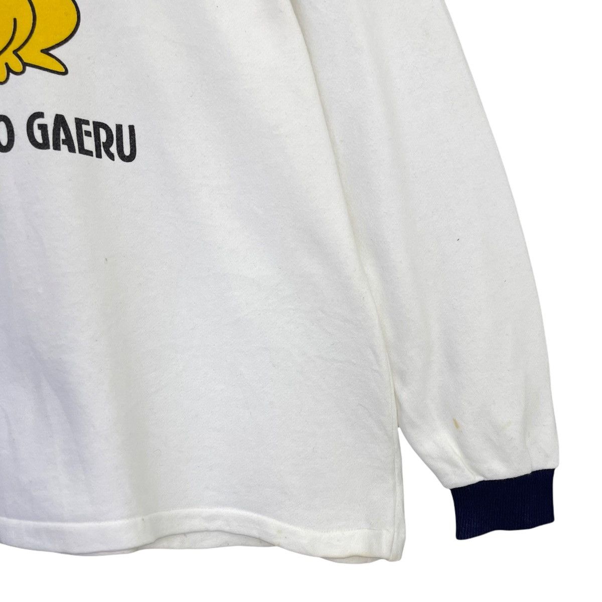 Japanese Brand 90s Dokonjyo Gaeru Big Logo Crewneck Sweatshirt Size M Size US M / EU 48-50 / 2 - 7 Thumbnail