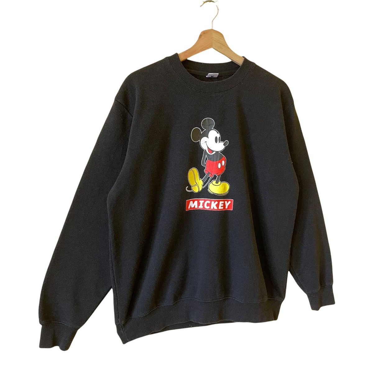 Mickey & Co. Vintage Mickey Mouse Big Logo Crewneck Sweatshirt Size M Size US M / EU 48-50 / 2 - 2 Thumbnail