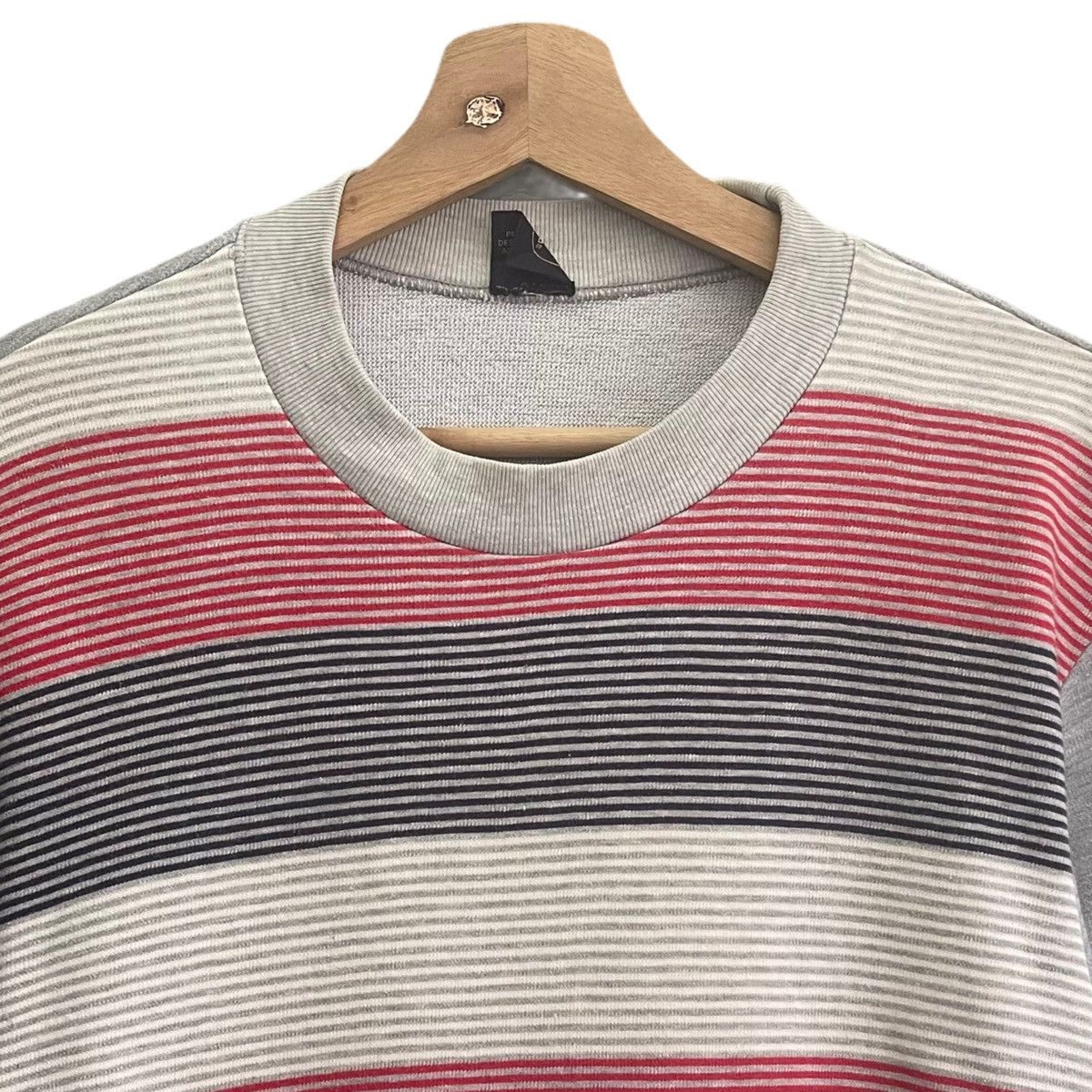 Adidas Vintage 00s Adidas Club Stripe Crewneck Sweatshirt Size M Size US M / EU 48-50 / 2 - 4 Thumbnail