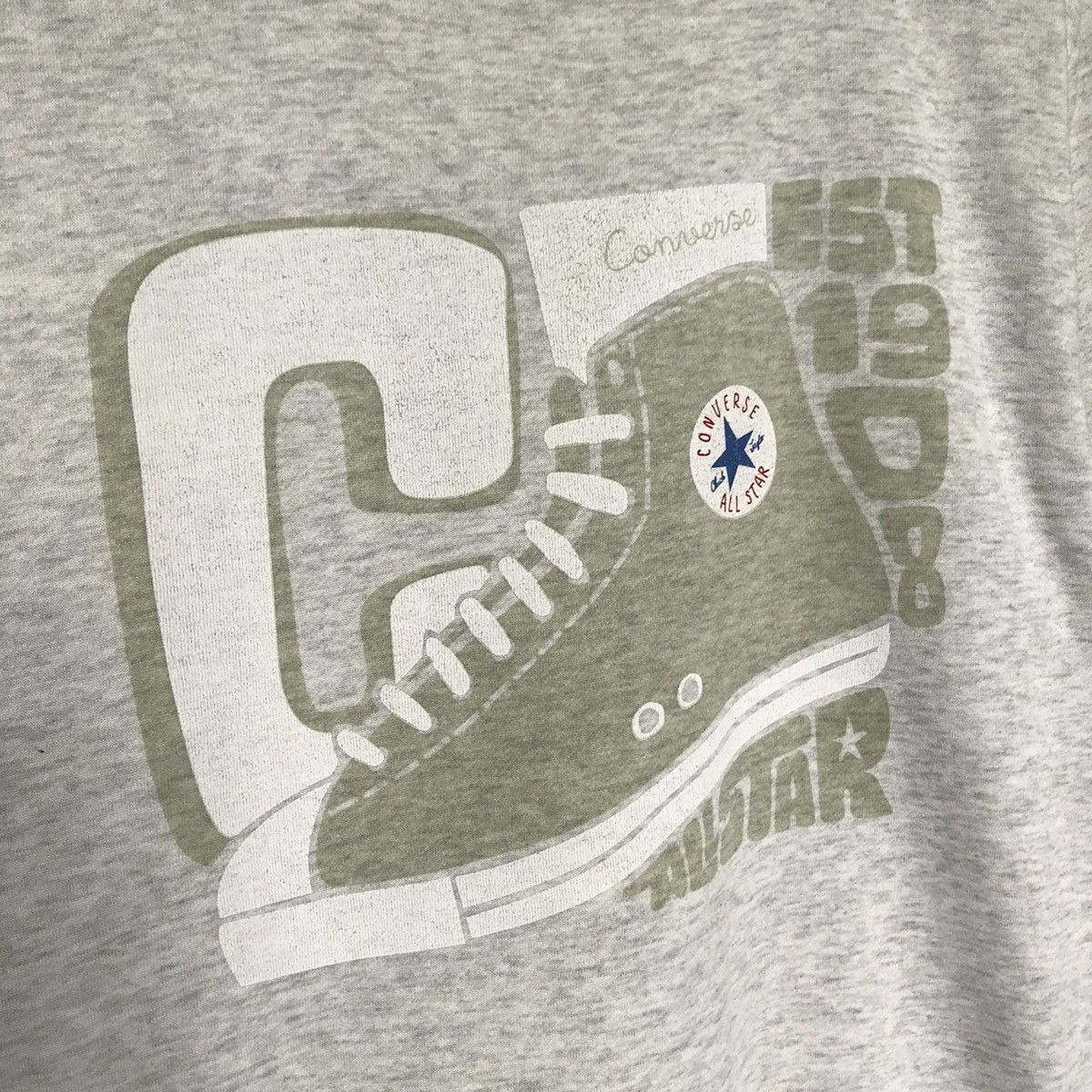 Converse Converse Big Logo Pullover Crewneck Sweatshirt Size L Size US L / EU 52-54 / 3 - 4 Thumbnail