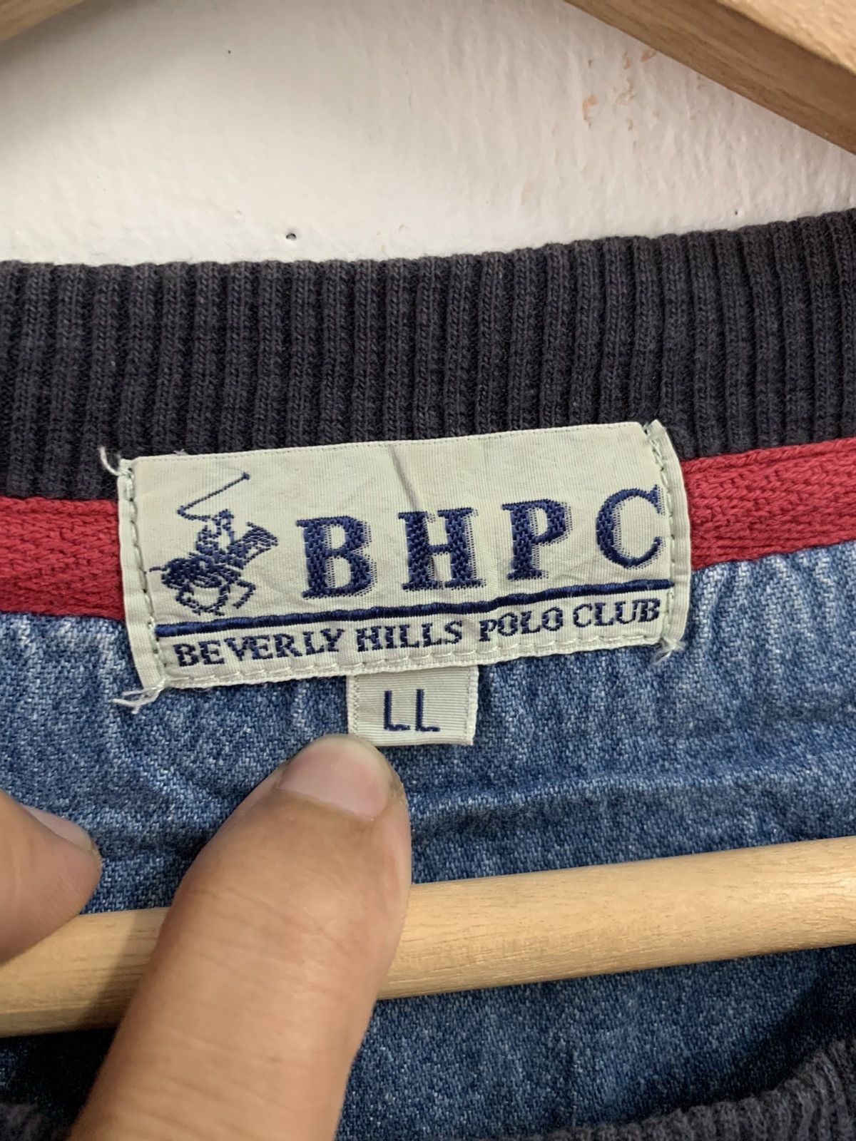 Beverly Hills Polo Club Vintage Beverly Hills Polo Club Crewneck Sweatshirt Size XL Size US XL / EU 56 / 4 - 8 Thumbnail