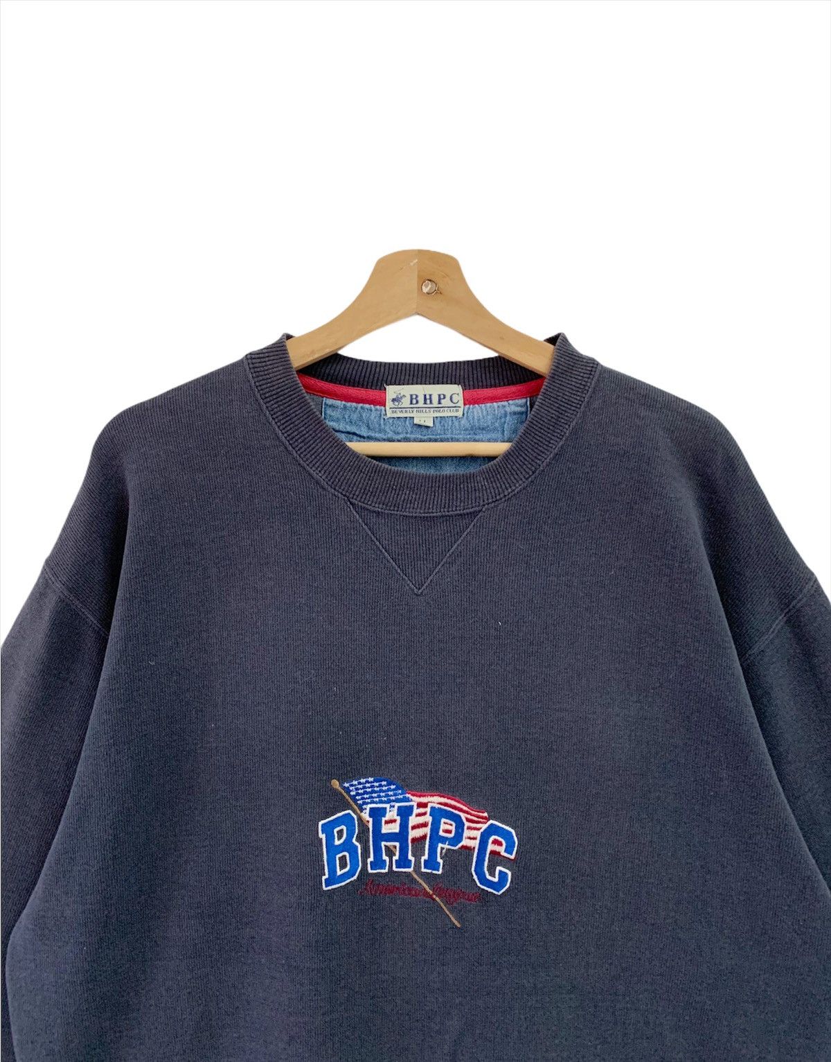Beverly Hills Polo Club Vintage Beverly Hills Polo Club Crewneck Sweatshirt Size XL Size US XL / EU 56 / 4 - 4 Thumbnail