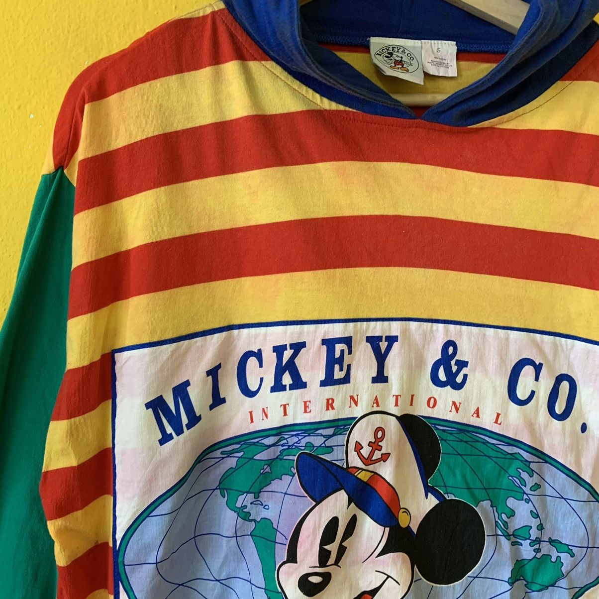 Disney Vintage 90s Mickey Mouse Pullover Hoodies Size M Size US M / EU 48-50 / 2 - 4 Thumbnail