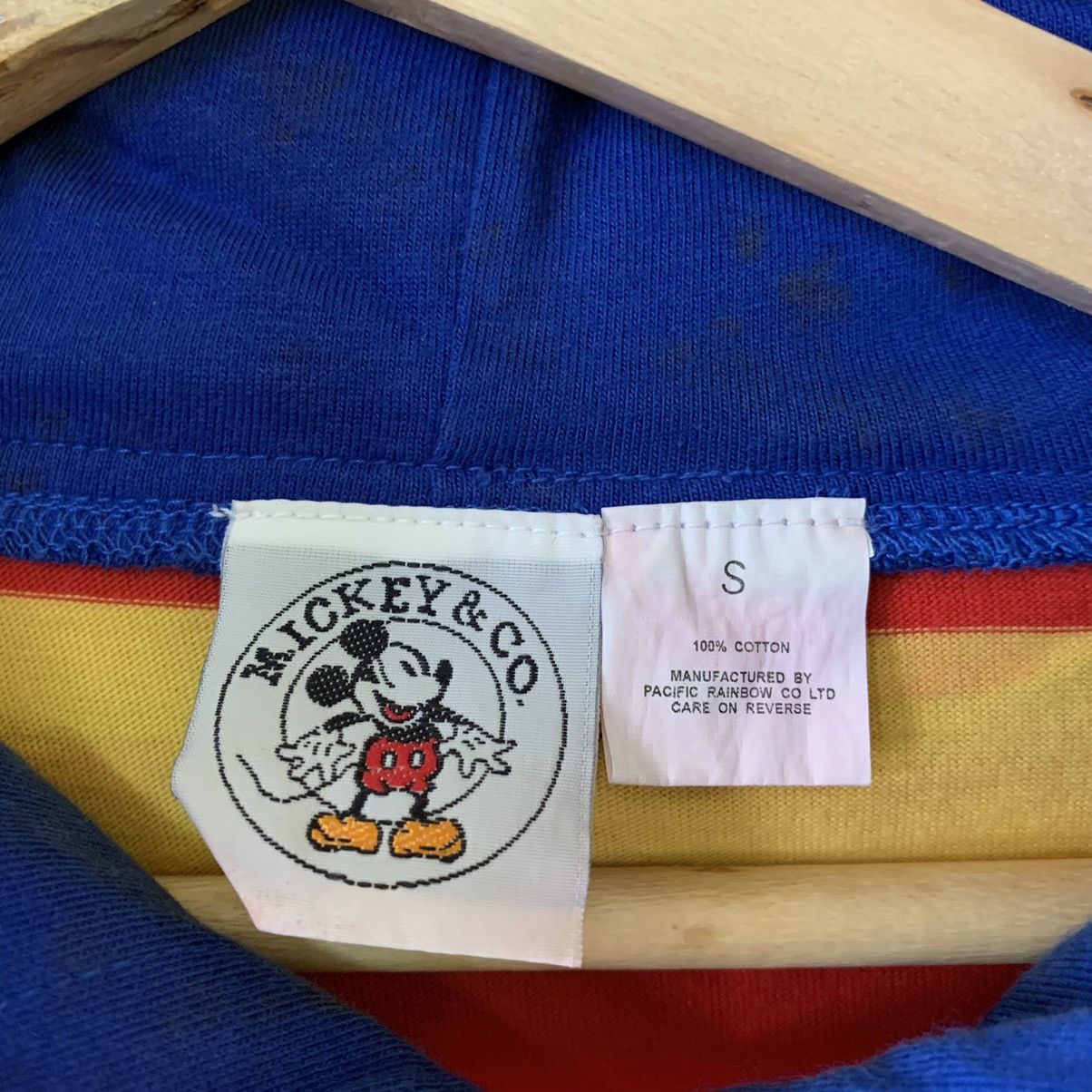 Disney Vintage 90s Mickey Mouse Pullover Hoodies Size M Size US M / EU 48-50 / 2 - 11 Thumbnail