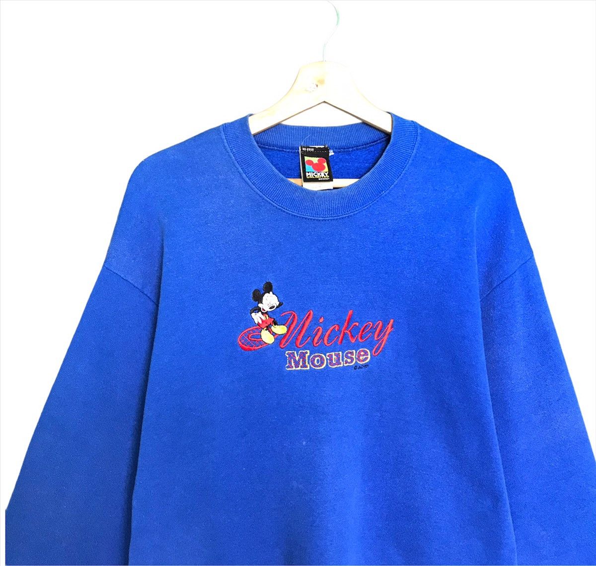 Cartoon Network Vintage 90s Mickey Mouse Crewneck Sweatshirt Size US M / EU 48-50 / 2 - 4 Thumbnail