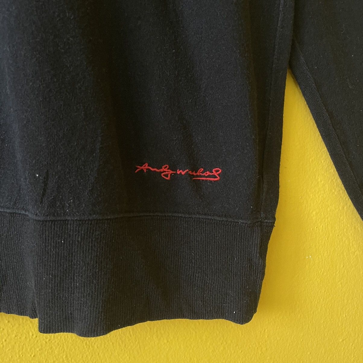 Andy Warhol Andy Warhol Big Logo Crewneck Sweatshirt Size M Size US M / EU 48-50 / 2 - 7 Thumbnail