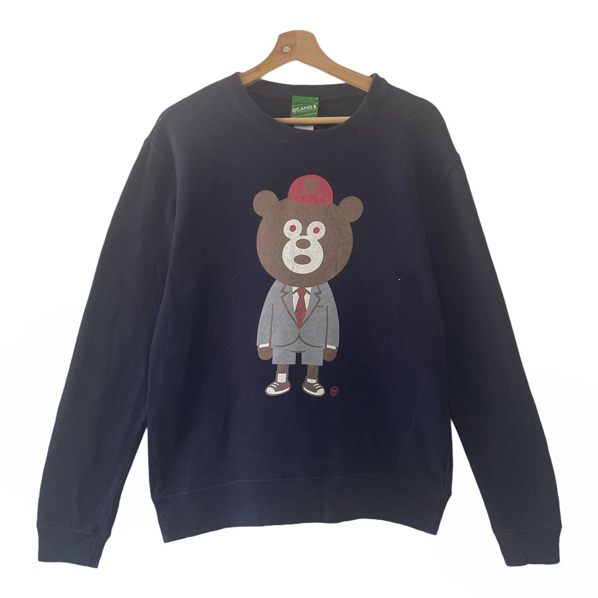 Beams Plus × Cartoon Network Beamst Big Logo Crewneck Sweatshirt Size M Size US M / EU 48-50 / 2 - 1 Thumbnail