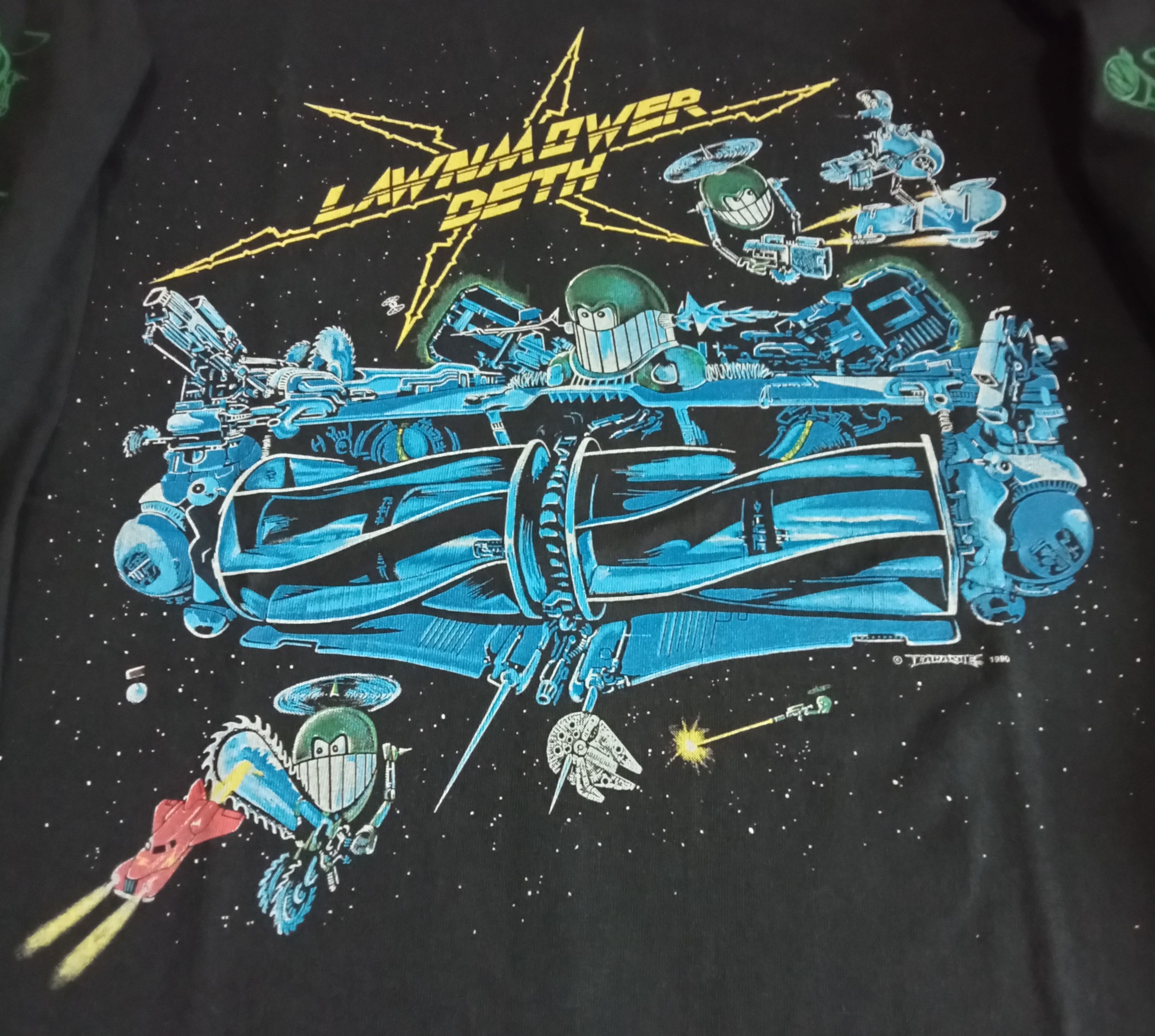 Band Tees Lawnmower Deth Ooh Crikey Its Longsleeve Size US XL / EU 56 / 4 - 2 Thumbnail