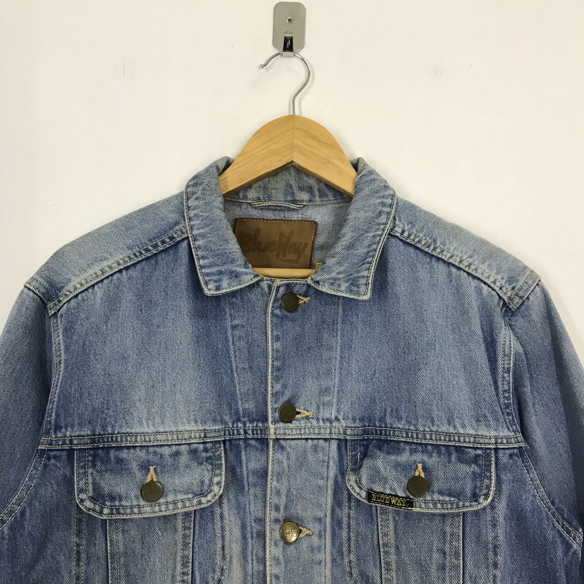 Japanese Brand Blue Way Japan Denim Jacket Size US M / EU 48-50 / 2 - 2 Thumbnail