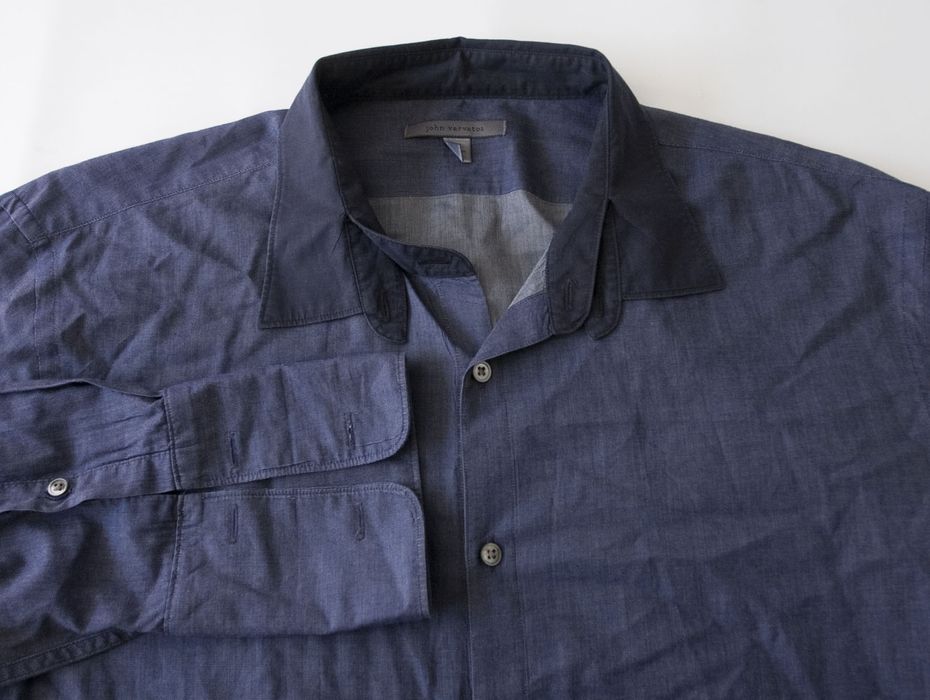 John Varvatos John Varvatos Shirt French Cuff Size XXL Grailed