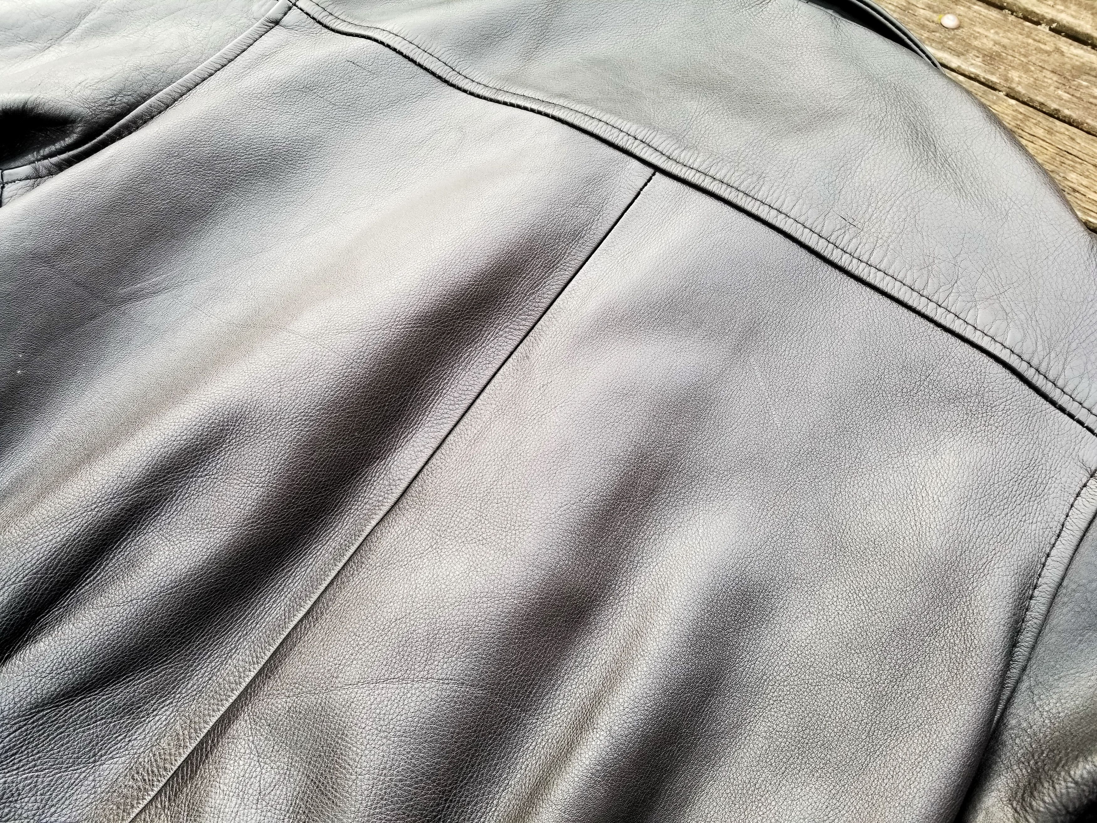 Vintage Oversized Leather Jacket Size US M / EU 48-50 / 2 - 5 Thumbnail