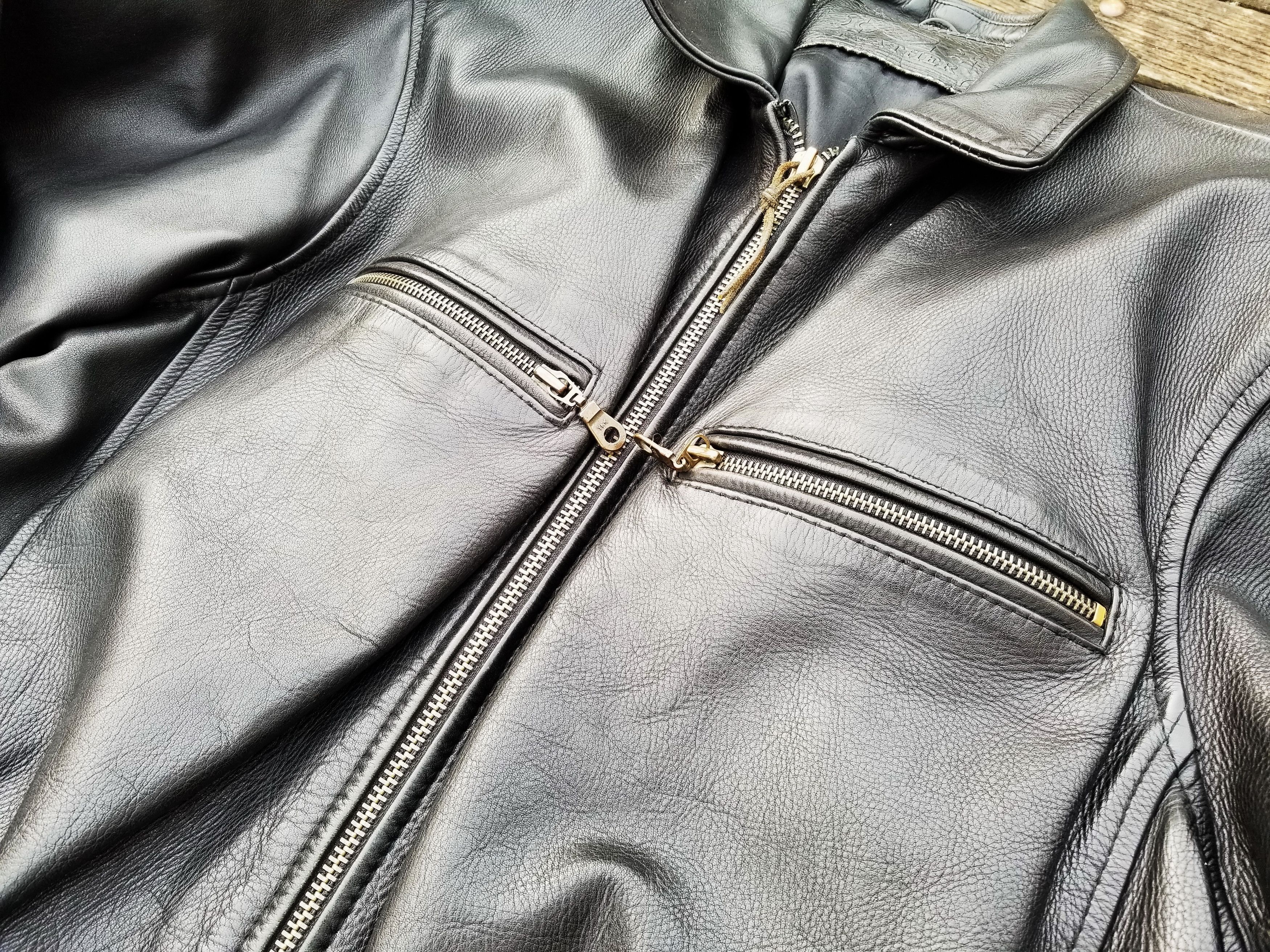Vintage Oversized Leather Jacket Size US M / EU 48-50 / 2 - 3 Thumbnail