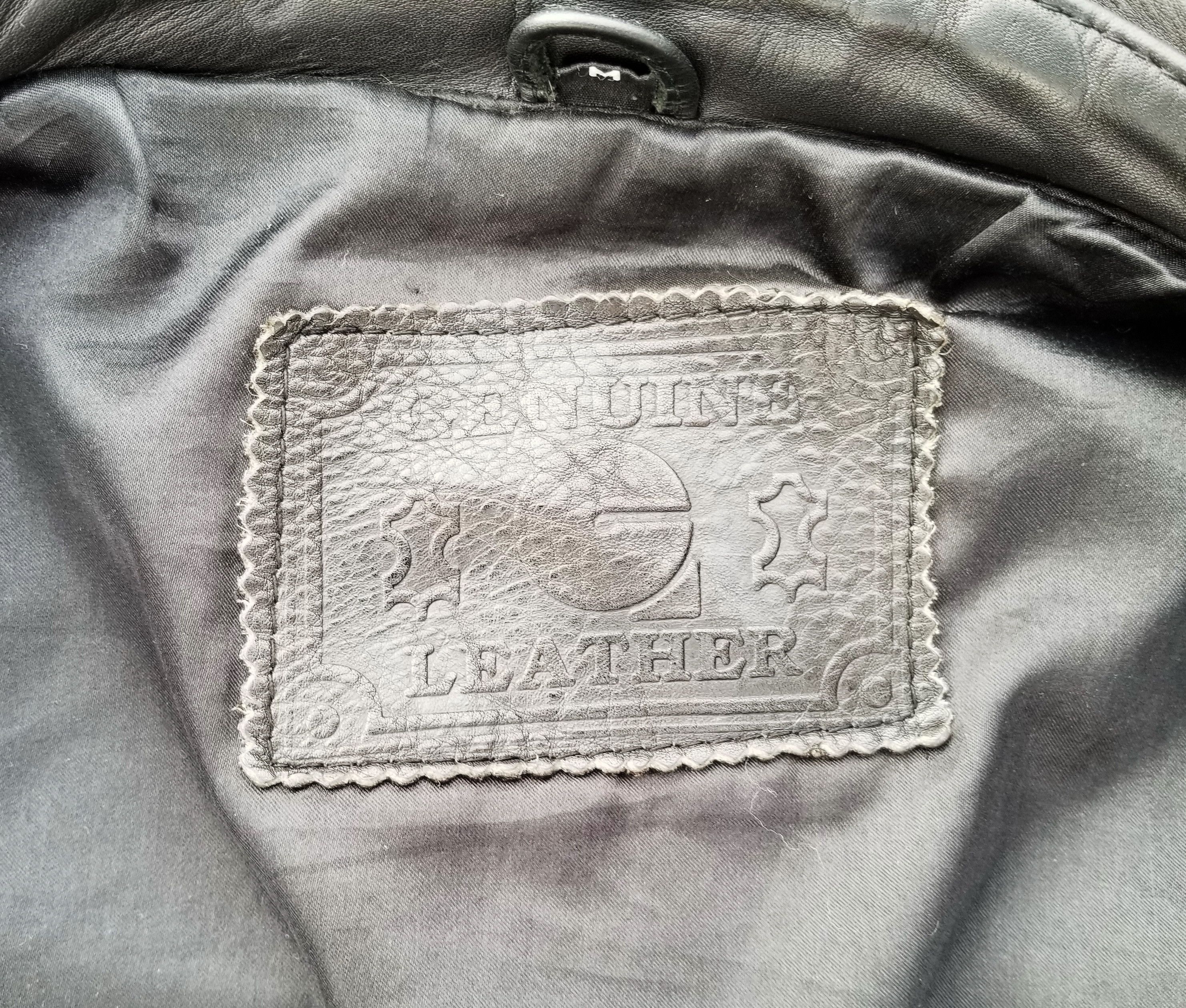 Vintage Oversized Leather Jacket Size US M / EU 48-50 / 2 - 7 Thumbnail