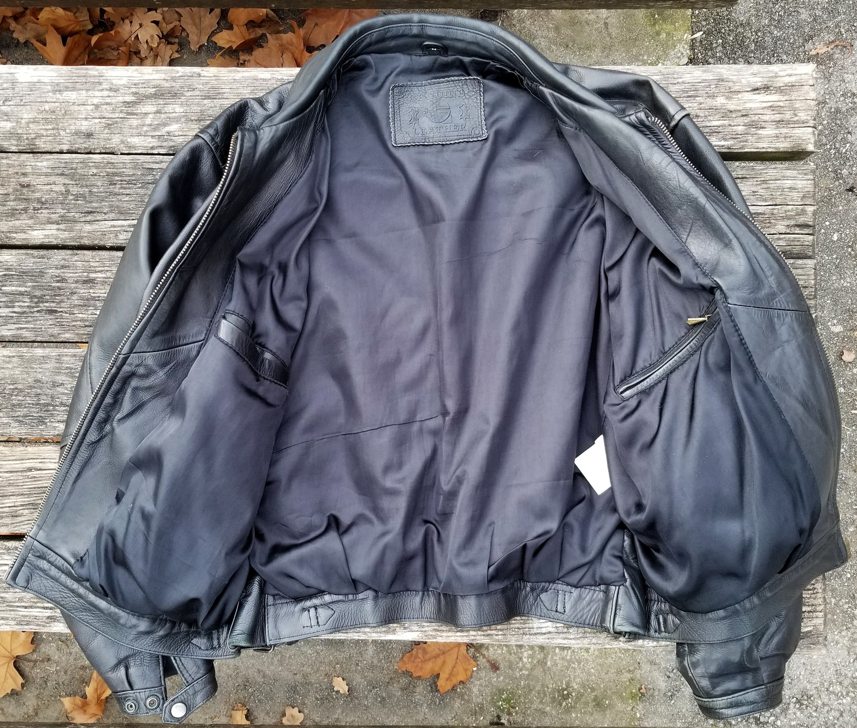 Vintage Oversized Leather Jacket Size US M / EU 48-50 / 2 - 4 Thumbnail
