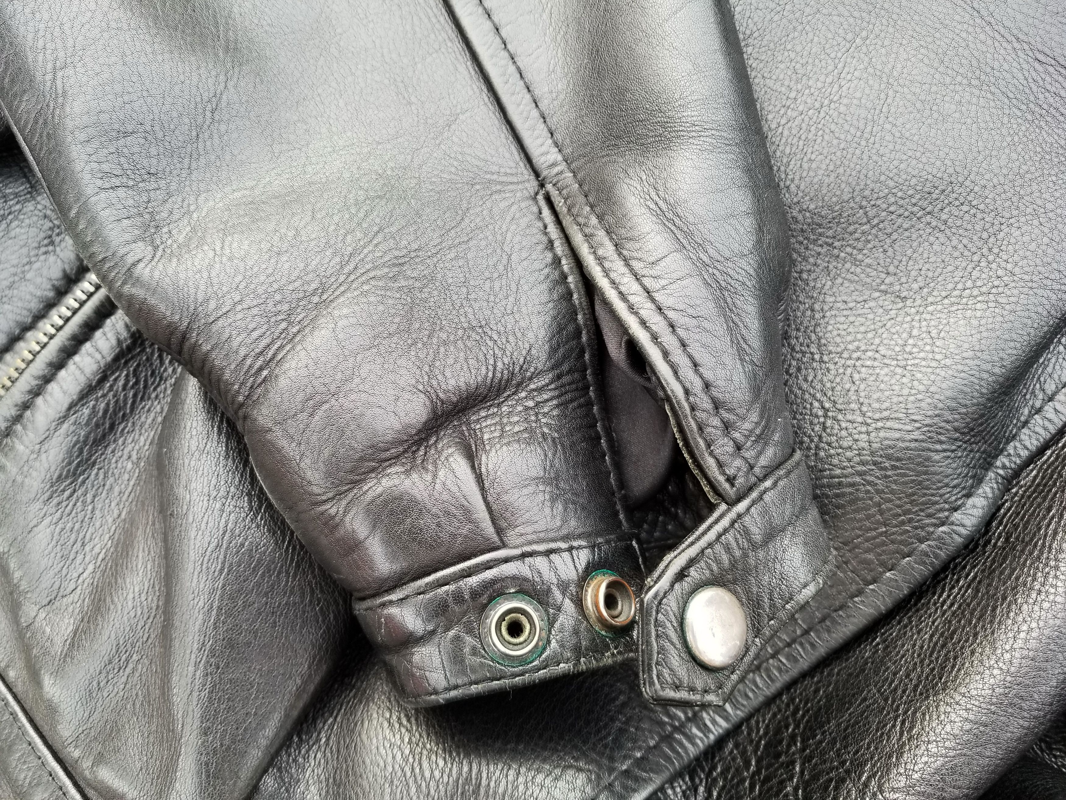 Vintage Oversized Leather Jacket Size US M / EU 48-50 / 2 - 6 Thumbnail