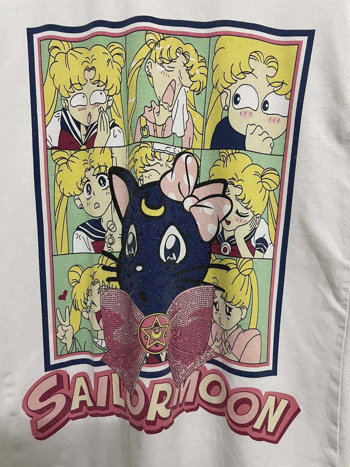 Anime Vintage Sailormoon Tee Size US L / EU 52-54 / 3 - 2 Thumbnail