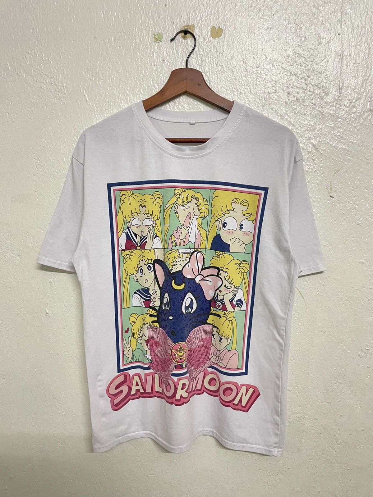 Anime Vintage Sailormoon Tee Size US L / EU 52-54 / 3 - 1 Thumbnail