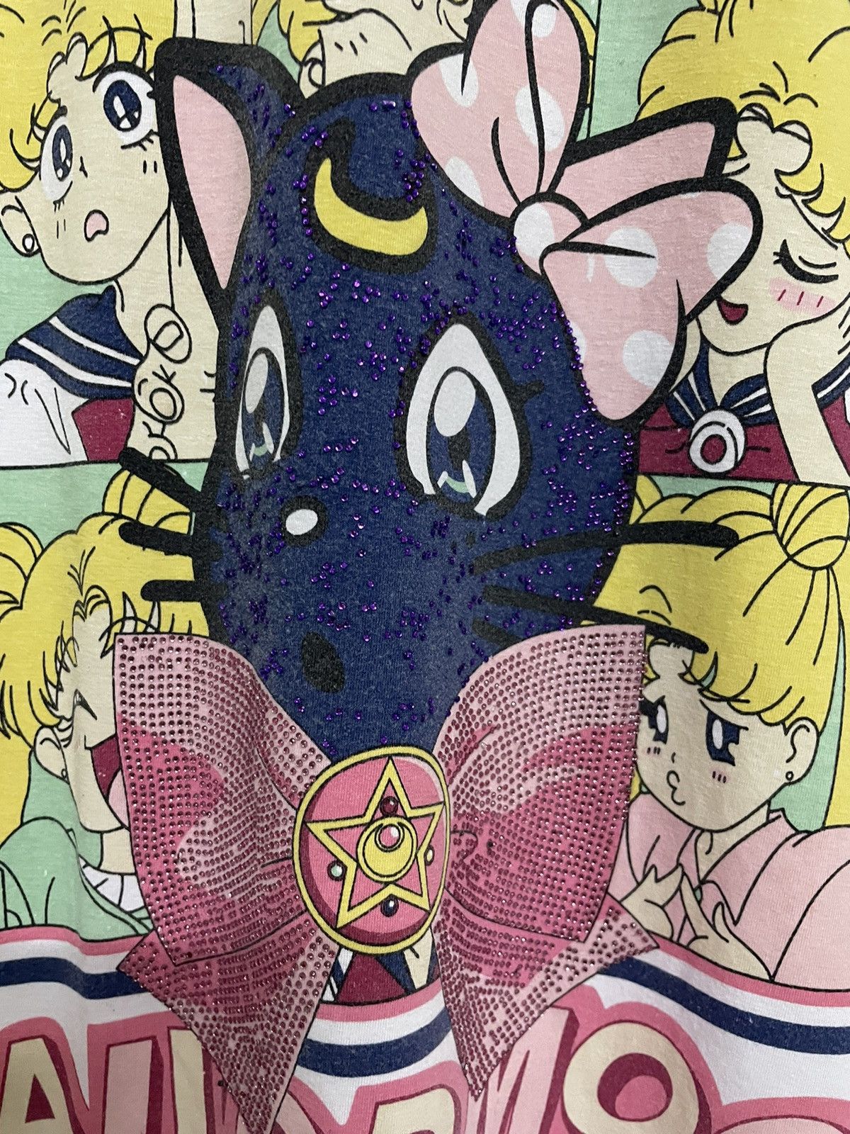 Anime Vintage Sailormoon Tee Size US L / EU 52-54 / 3 - 3 Thumbnail