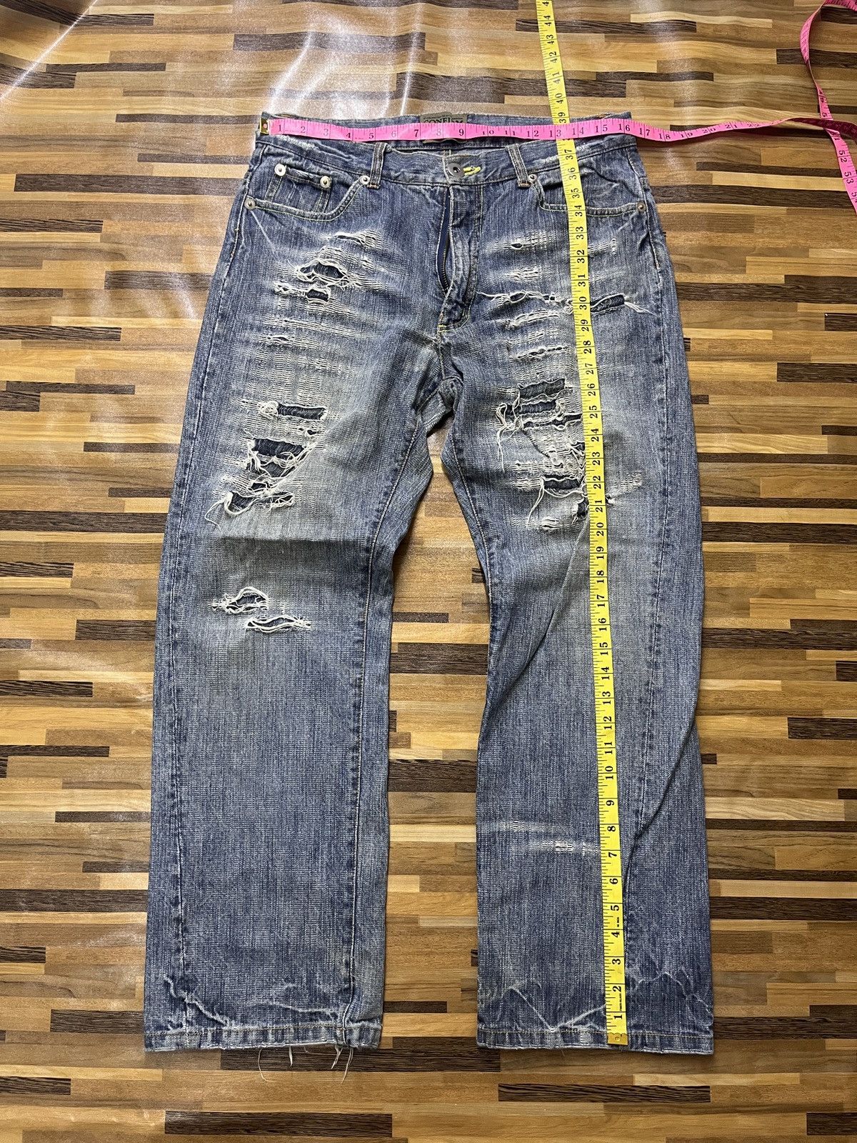 Japanese Brand Ripped Distressed Hysteric Distressed Denim Japanese Size US 32 / EU 48 - 3 Thumbnail