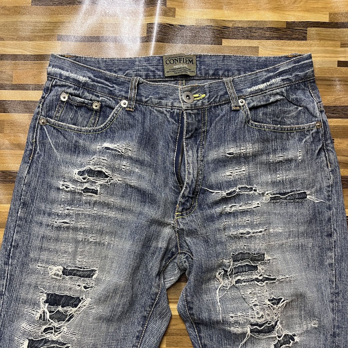 Japanese Brand Ripped Distressed Hysteric Distressed Denim Japanese Size US 32 / EU 48 - 4 Thumbnail