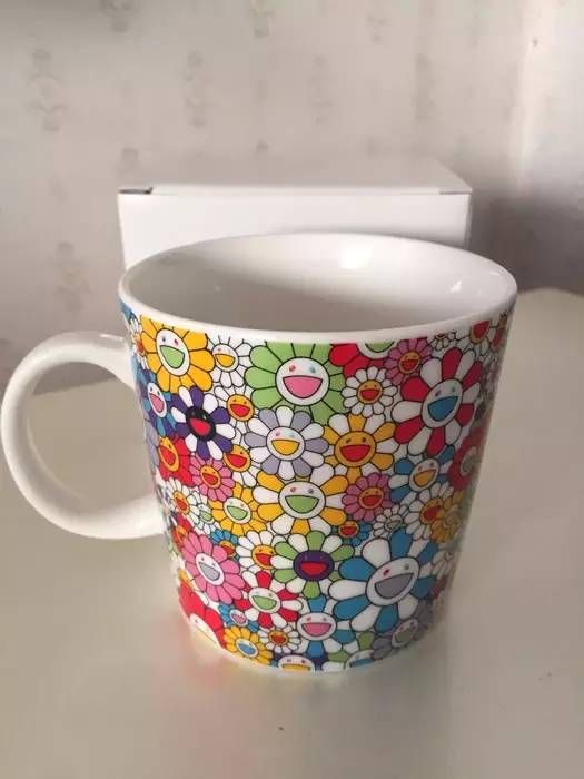 Takashi Murakami Rainbow Flower mug