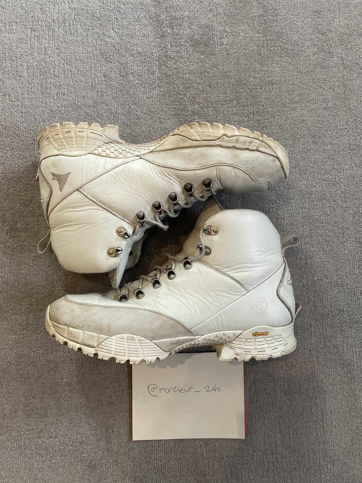 ROA HIKING 取り留め × ALYX LACE UP BOOTS