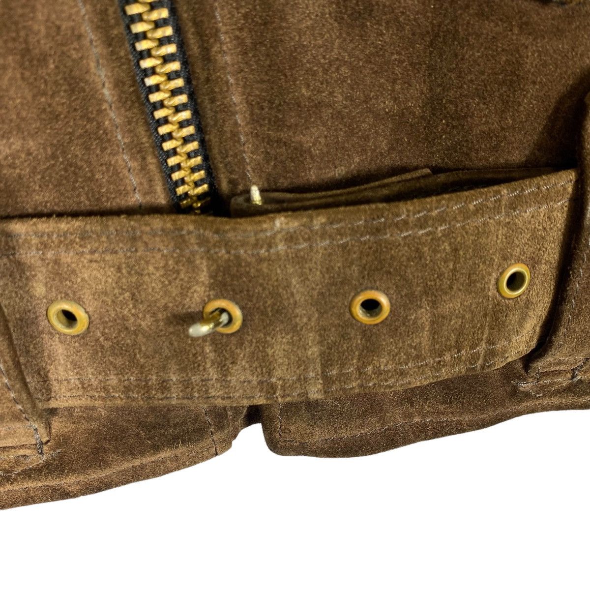 Vanson Leathers Vanson Leathers Heavyweight Washed Suede Rider Jacket Size US M / EU 48-50 / 2 - 7 Thumbnail
