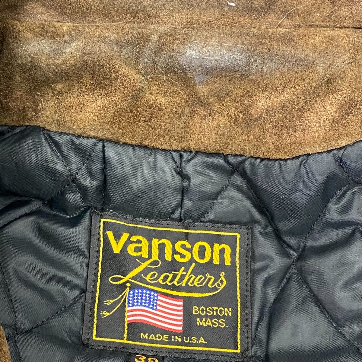 Vanson Leathers Vanson Leathers Heavyweight Washed Suede Rider Jacket Size US M / EU 48-50 / 2 - 14 Thumbnail