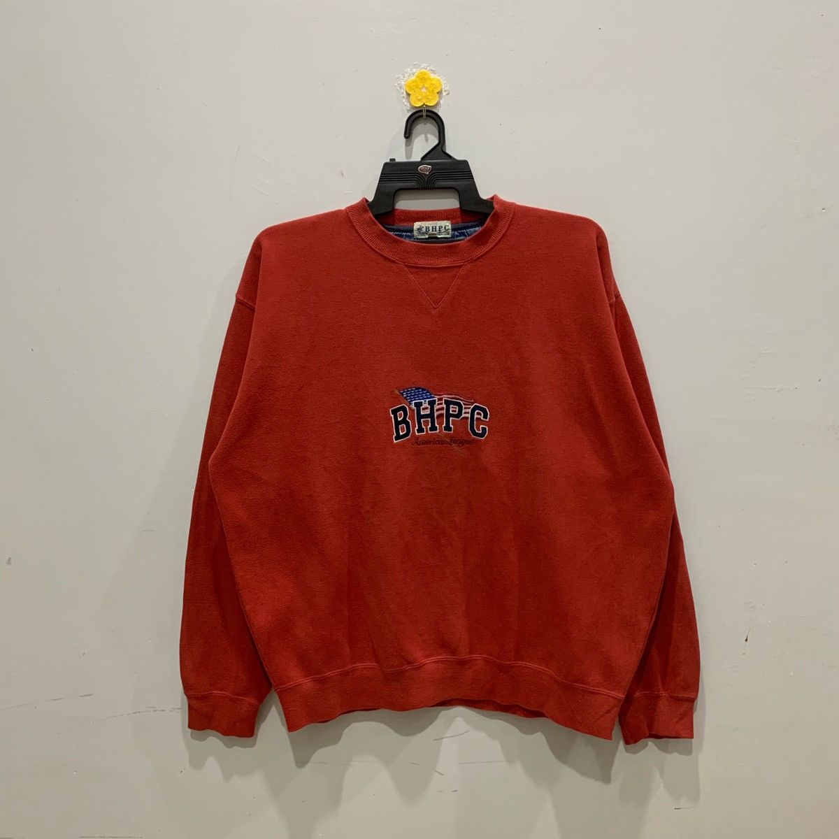 Beverly Hills Polo Club × Vintage BEVERLY HILLS POLO CLUB Sweatshirt big logo Size LL Fits XL Size US XL / EU 56 / 4 - 1 Thumbnail