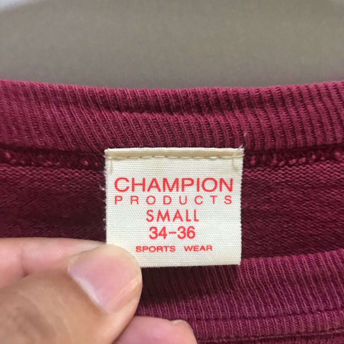 Champion CHAMPION Long Sleeve T-Shirts Size S fits M MADE IN JAPAN Size US M / EU 48-50 / 2 - 7 Thumbnail