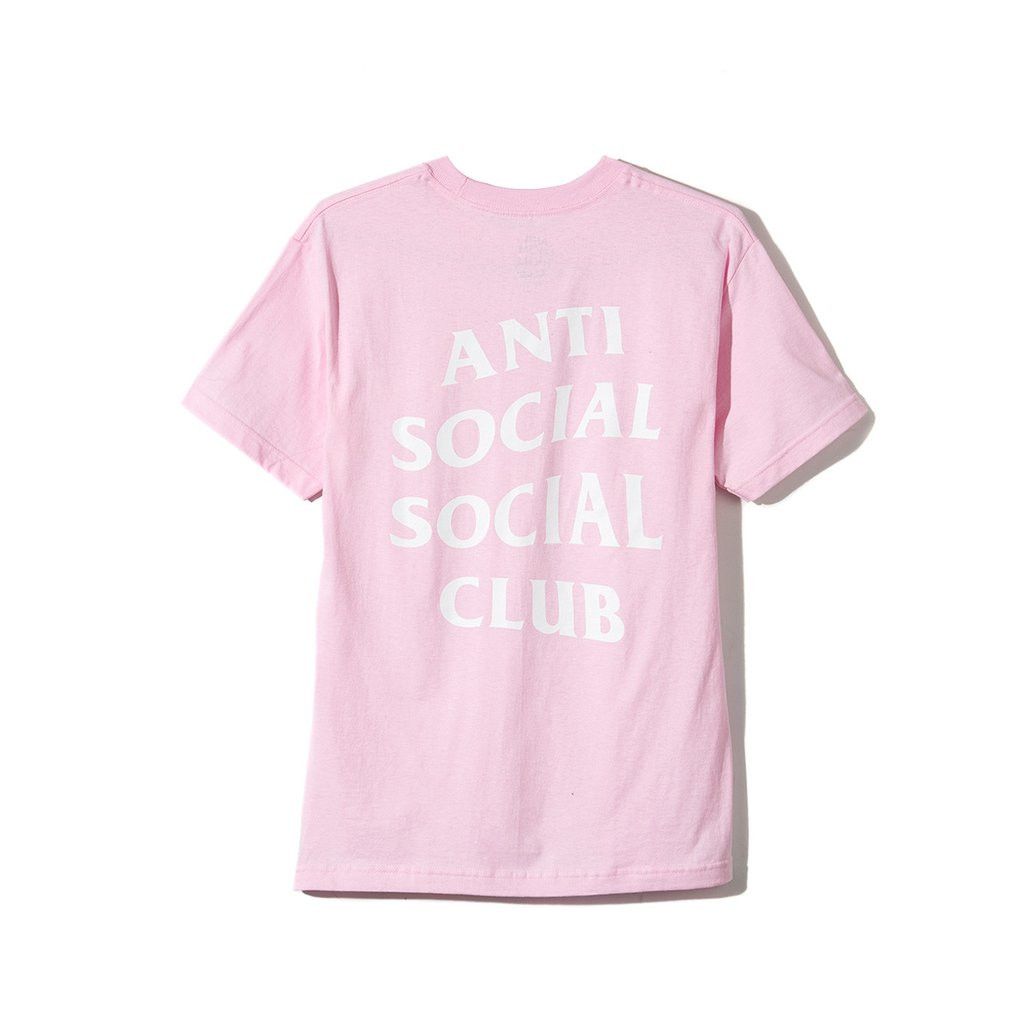 Anti Social Social Club Logo Pink Tee ASSC DS
