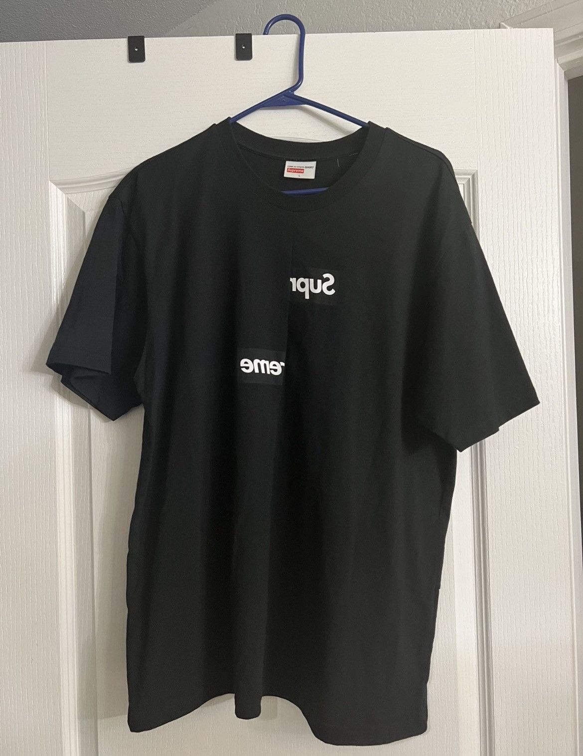 Comme des Garcons Supreme Supreme CDG split logo Grailed