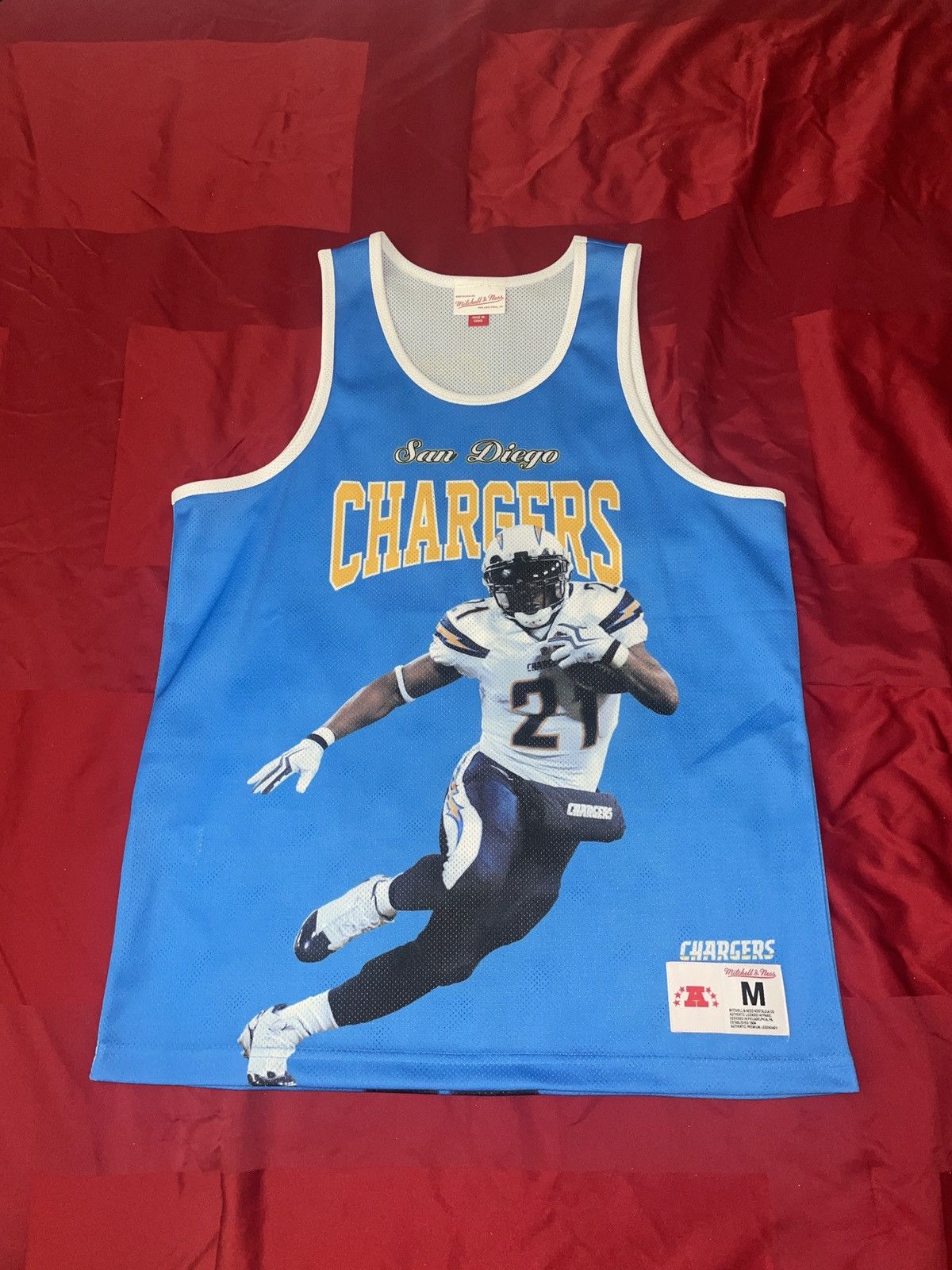 Men's San Diego Chargers LaDainian Tomlinson Mitchell & Ness