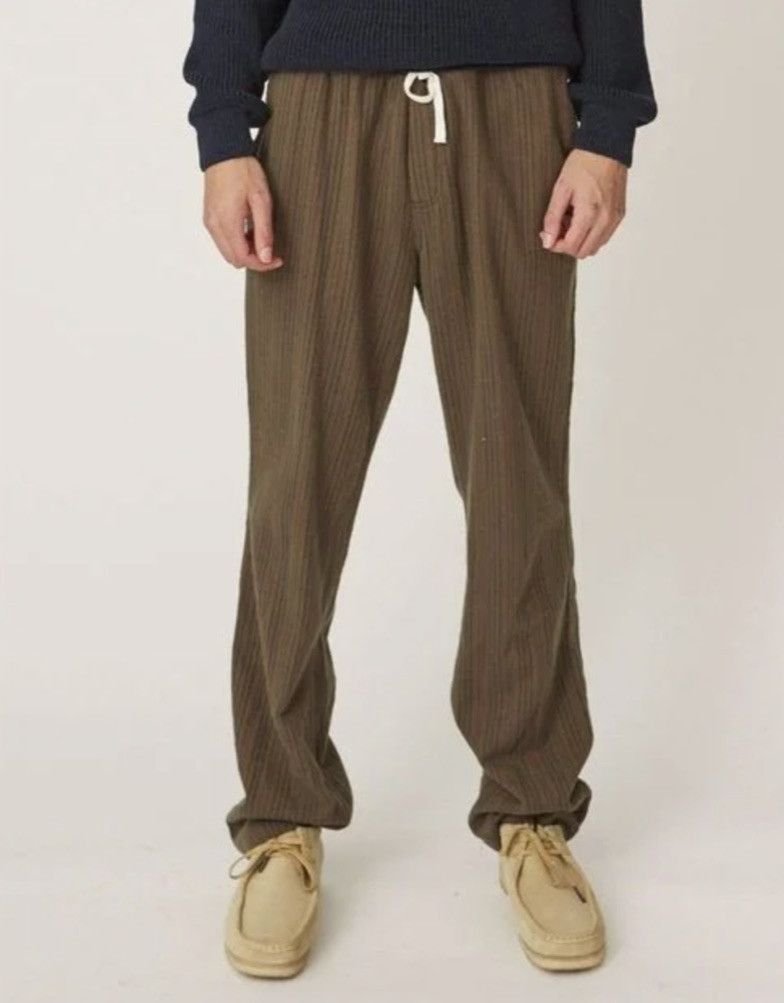 Corridor Corridor Stripe Drawstring Trousers Size US 30 / EU 46 - 1 Thumbnail