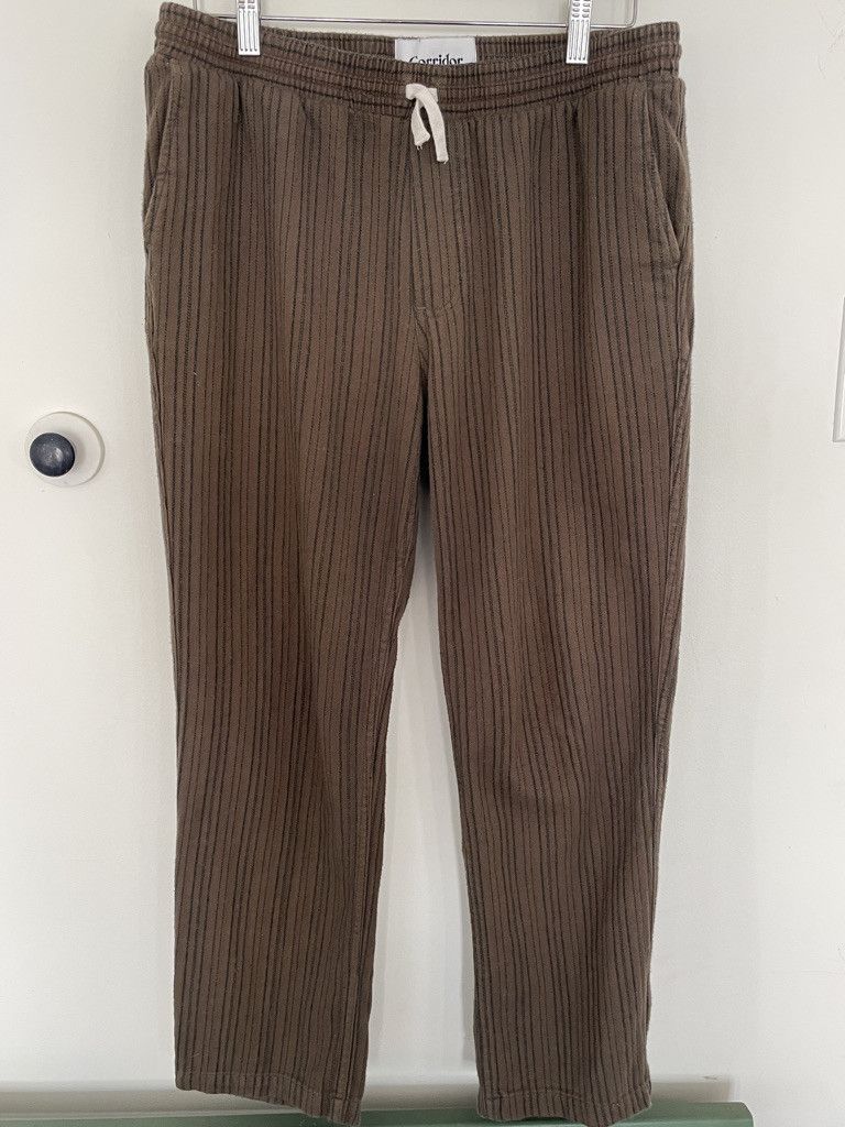 Corridor Corridor Stripe Drawstring Trousers Size US 30 / EU 46 - 3 Thumbnail