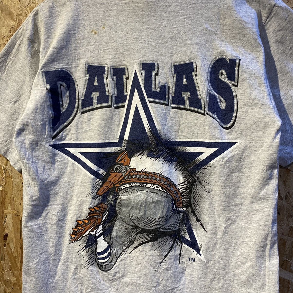 NFL × Nutmeg × Vintage VINTAGE RARE‼️Dallas Cowboys NFL Made In USA By Nutmeg Mills Size US M / EU 48-50 / 2 - 4 Thumbnail