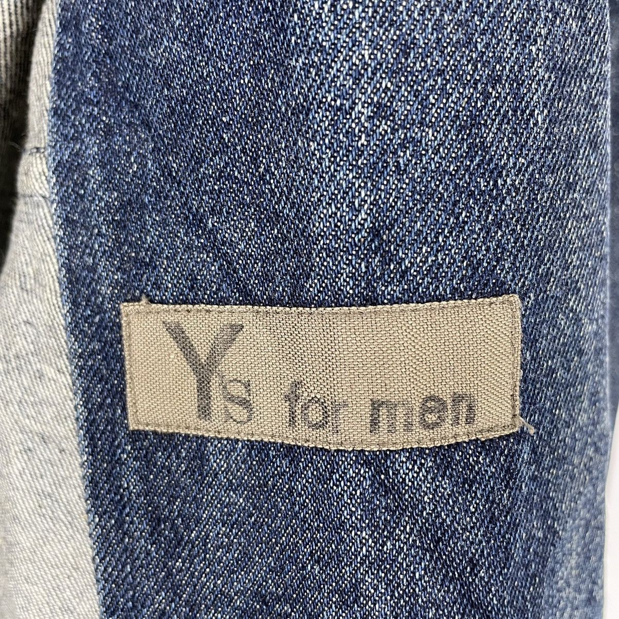 Yohji Yamamoto 🔥YS FOR MEN DENIM BUTTON JACKET Size US L / EU 52-54 / 3 - 10 Thumbnail